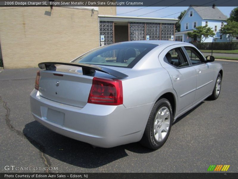 Bright Silver Metallic / Dark Slate Gray/Light Graystone 2006 Dodge Charger SE