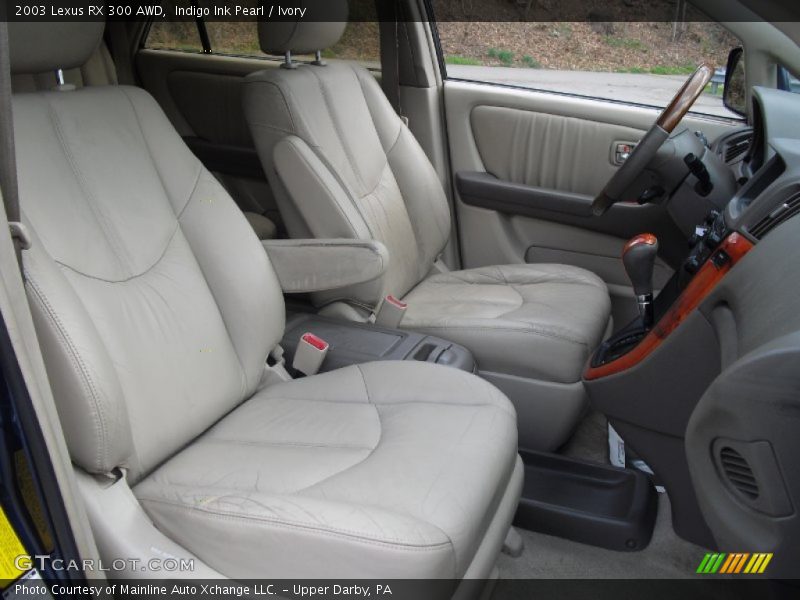 Indigo Ink Pearl / Ivory 2003 Lexus RX 300 AWD