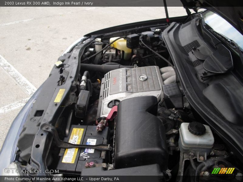 Indigo Ink Pearl / Ivory 2003 Lexus RX 300 AWD