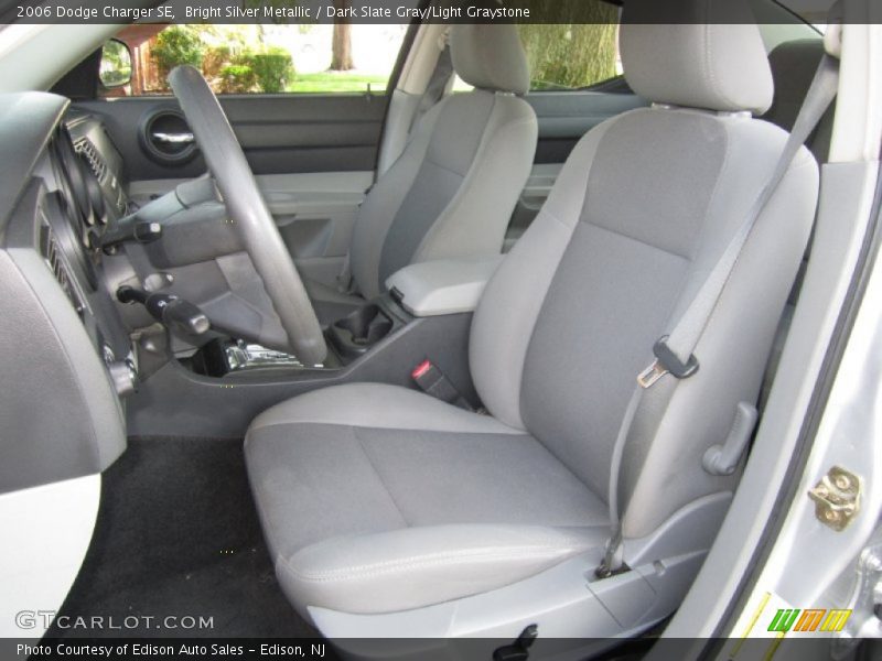 Bright Silver Metallic / Dark Slate Gray/Light Graystone 2006 Dodge Charger SE