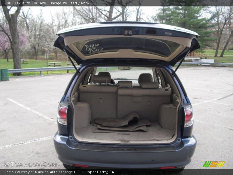 Indigo Ink Pearl / Ivory 2003 Lexus RX 300 AWD