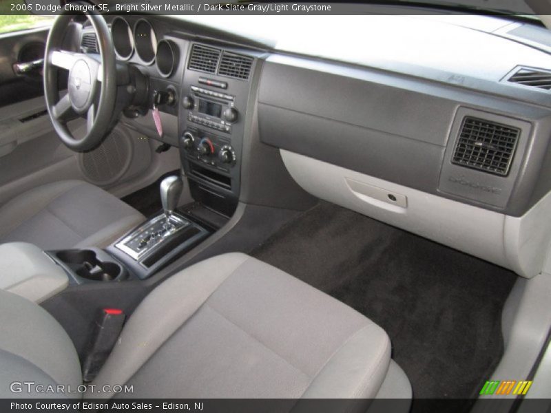 Bright Silver Metallic / Dark Slate Gray/Light Graystone 2006 Dodge Charger SE