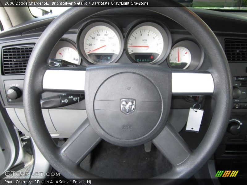 Bright Silver Metallic / Dark Slate Gray/Light Graystone 2006 Dodge Charger SE
