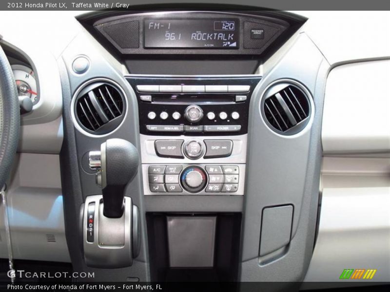 Taffeta White / Gray 2012 Honda Pilot LX