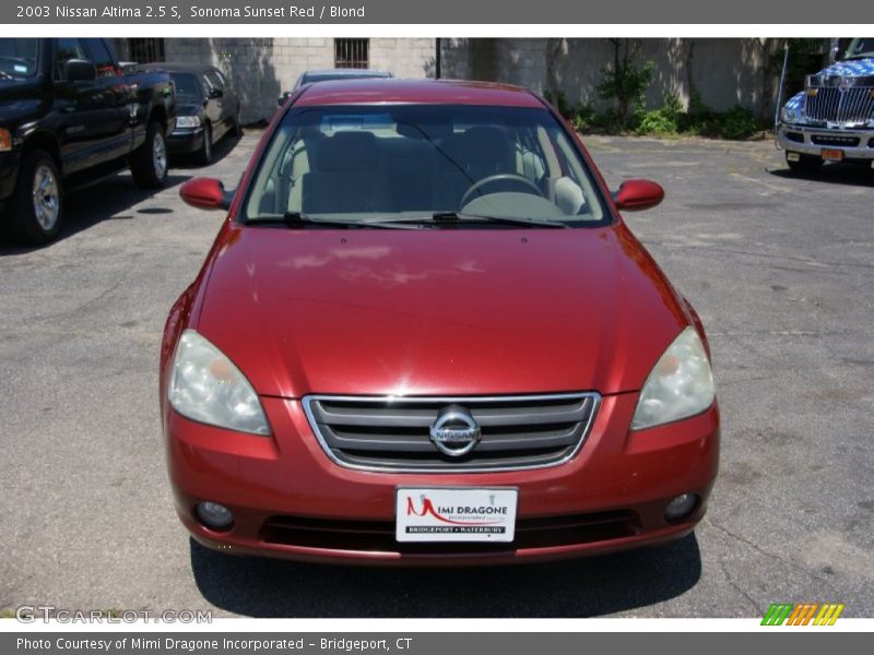 Sonoma Sunset Red / Blond 2003 Nissan Altima 2.5 S