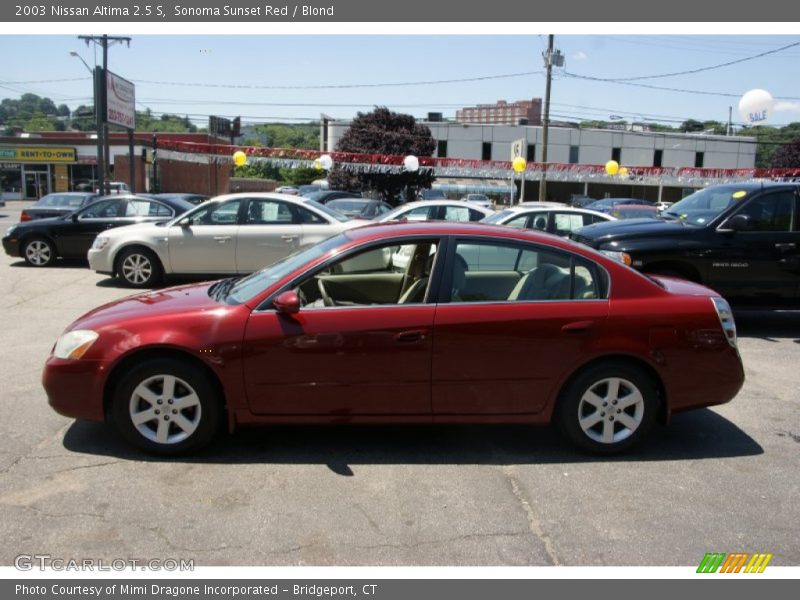 Sonoma Sunset Red / Blond 2003 Nissan Altima 2.5 S