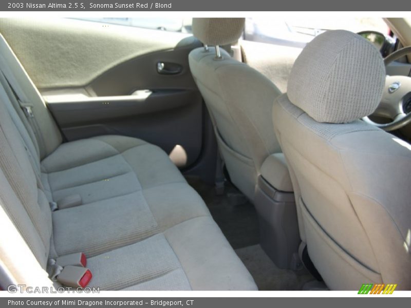 Sonoma Sunset Red / Blond 2003 Nissan Altima 2.5 S