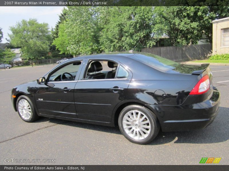Black Ebony / Dark Charcoal 2007 Mercury Milan I4 Premier