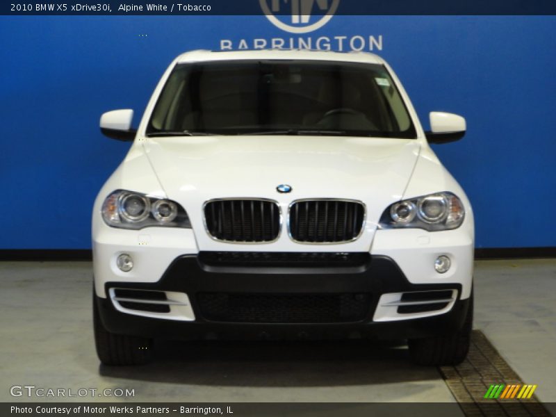 Alpine White / Tobacco 2010 BMW X5 xDrive30i
