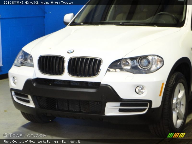 Alpine White / Tobacco 2010 BMW X5 xDrive30i