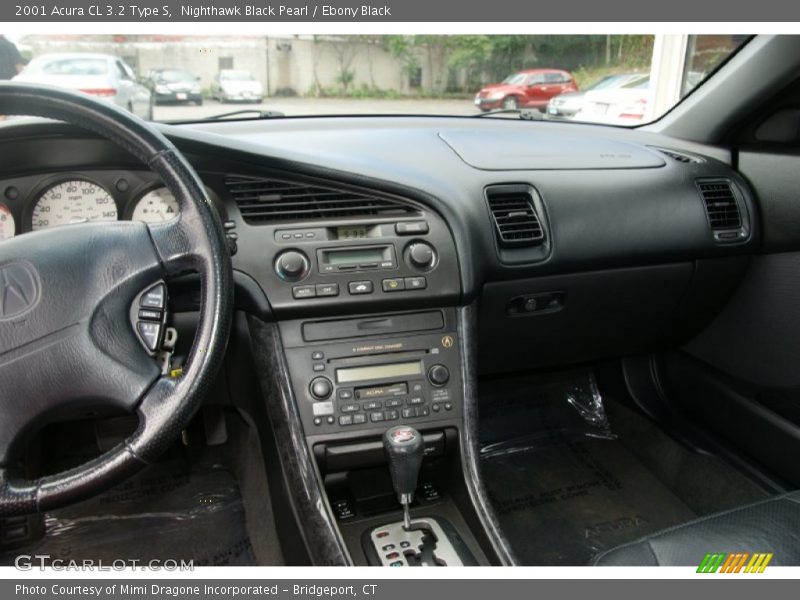 Nighthawk Black Pearl / Ebony Black 2001 Acura CL 3.2 Type S