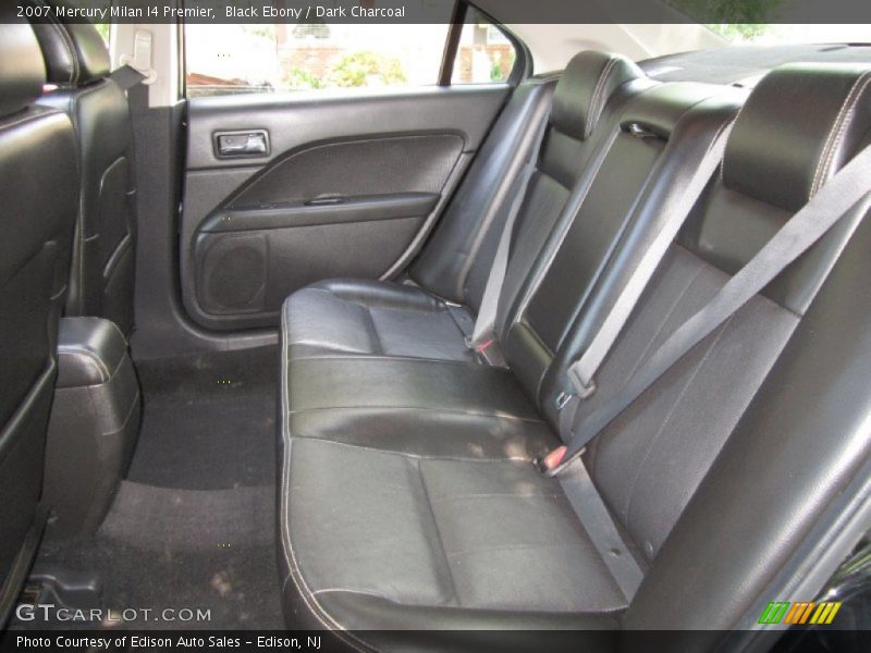 Rear Seat of 2007 Milan I4 Premier