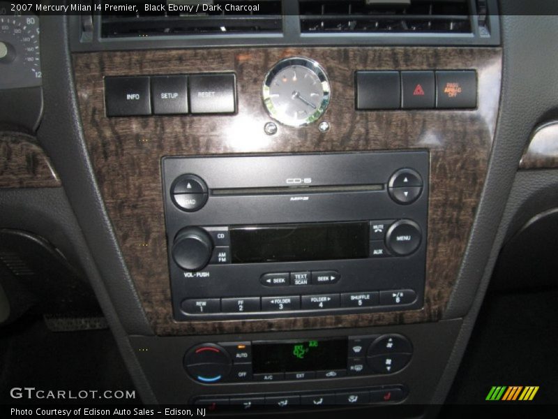 Controls of 2007 Milan I4 Premier