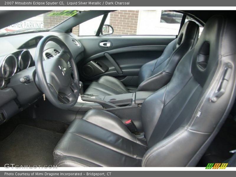 Liquid Silver Metallic / Dark Charcoal 2007 Mitsubishi Eclipse Spyder GS