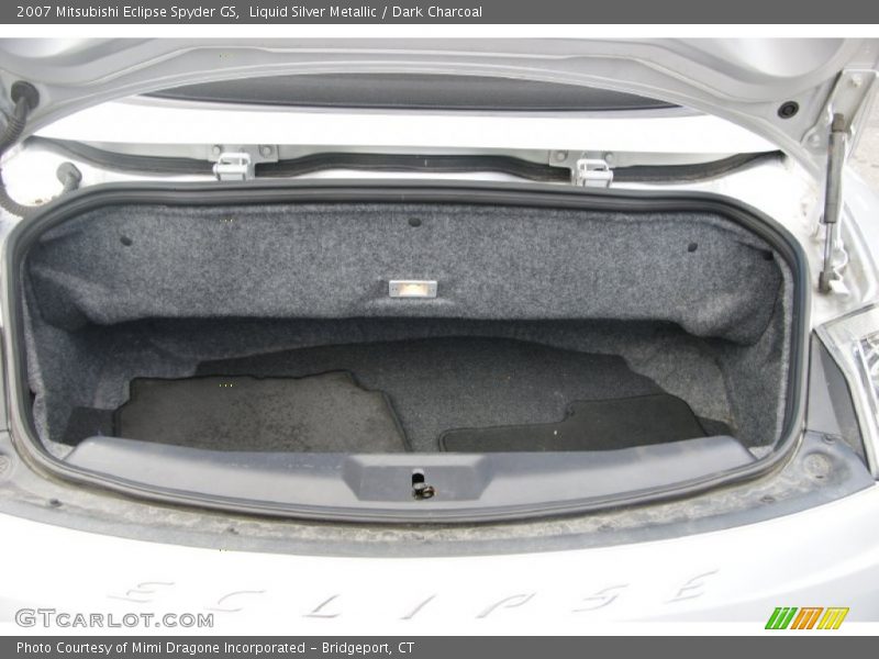 Liquid Silver Metallic / Dark Charcoal 2007 Mitsubishi Eclipse Spyder GS