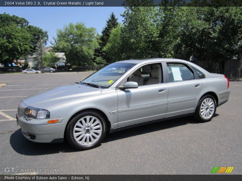 Crystal Green Metallic / Light Sand 2004 Volvo S80 2.9