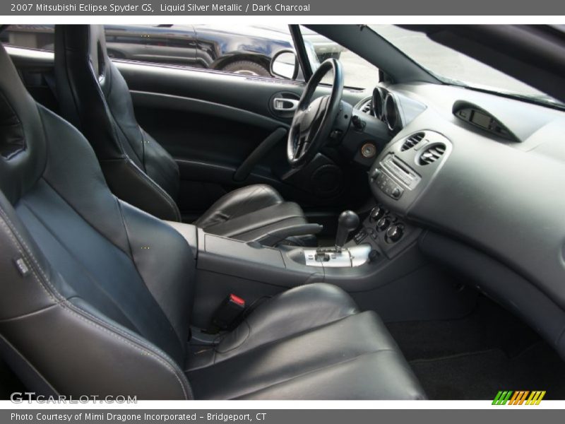 Liquid Silver Metallic / Dark Charcoal 2007 Mitsubishi Eclipse Spyder GS