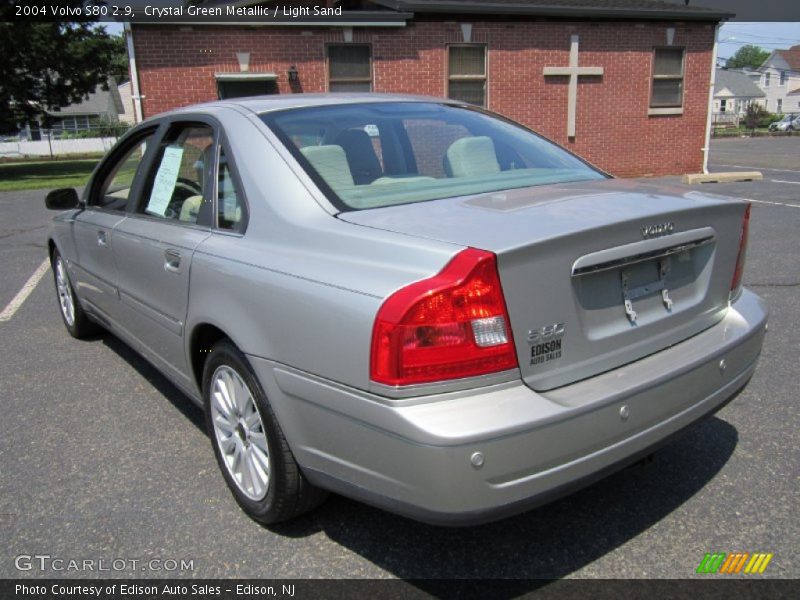 Crystal Green Metallic / Light Sand 2004 Volvo S80 2.9