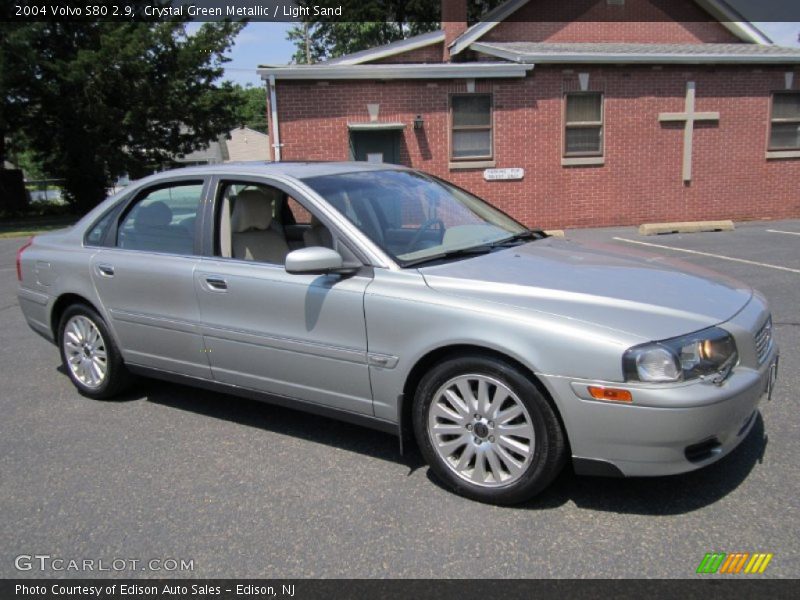 Crystal Green Metallic / Light Sand 2004 Volvo S80 2.9