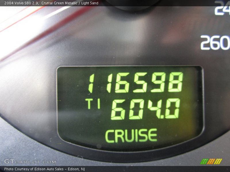 Crystal Green Metallic / Light Sand 2004 Volvo S80 2.9
