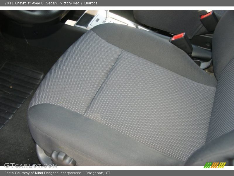 Victory Red / Charcoal 2011 Chevrolet Aveo LT Sedan
