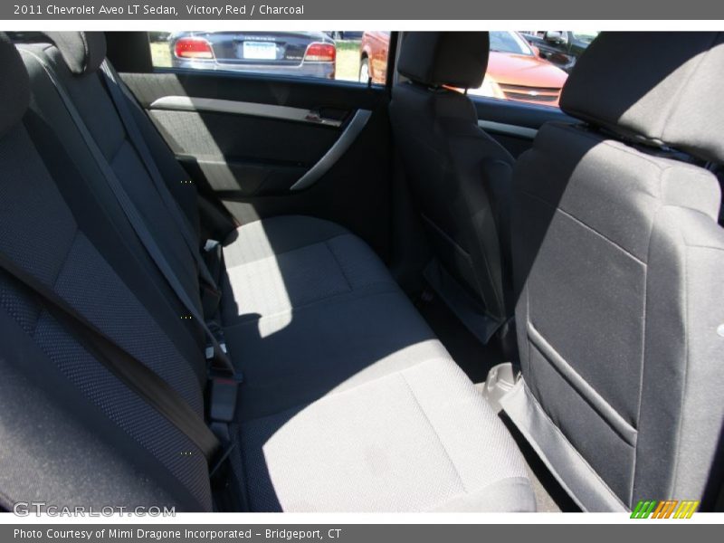 Victory Red / Charcoal 2011 Chevrolet Aveo LT Sedan