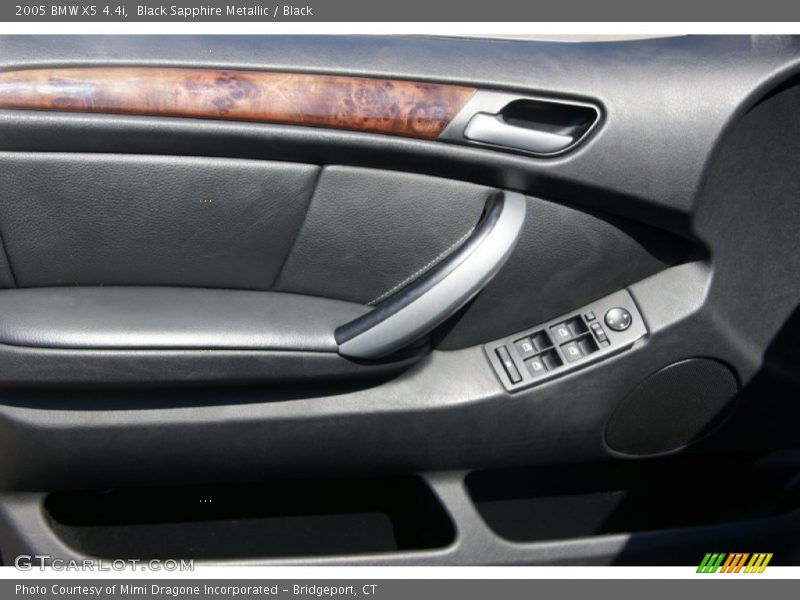Black Sapphire Metallic / Black 2005 BMW X5 4.4i