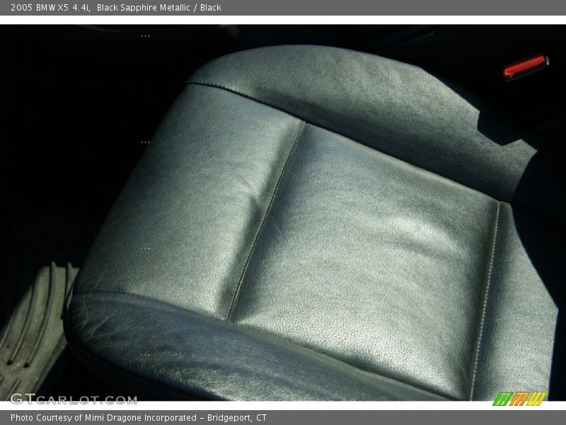 Black Sapphire Metallic / Black 2005 BMW X5 4.4i