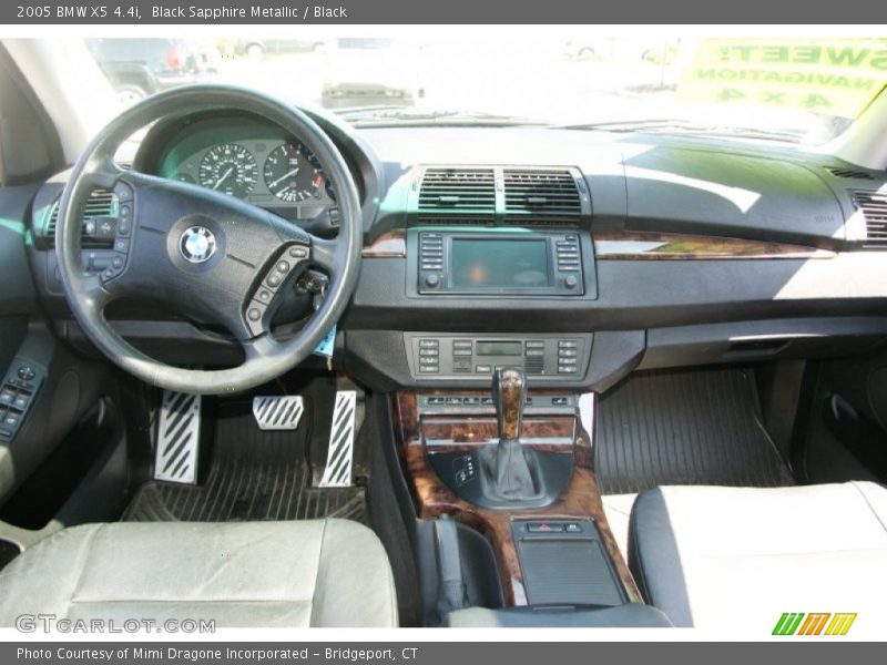 Black Sapphire Metallic / Black 2005 BMW X5 4.4i