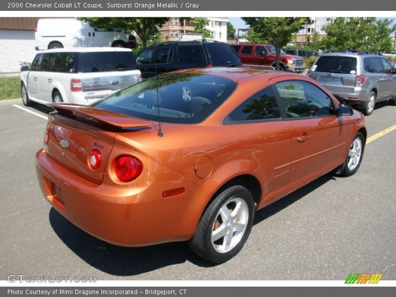 Sunburst Orange Metallic / Gray 2006 Chevrolet Cobalt LT Coupe
