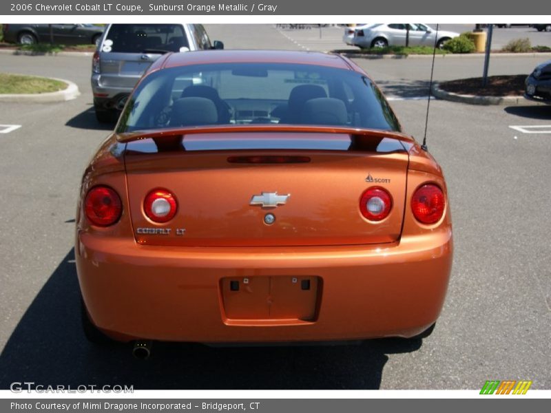 Sunburst Orange Metallic / Gray 2006 Chevrolet Cobalt LT Coupe