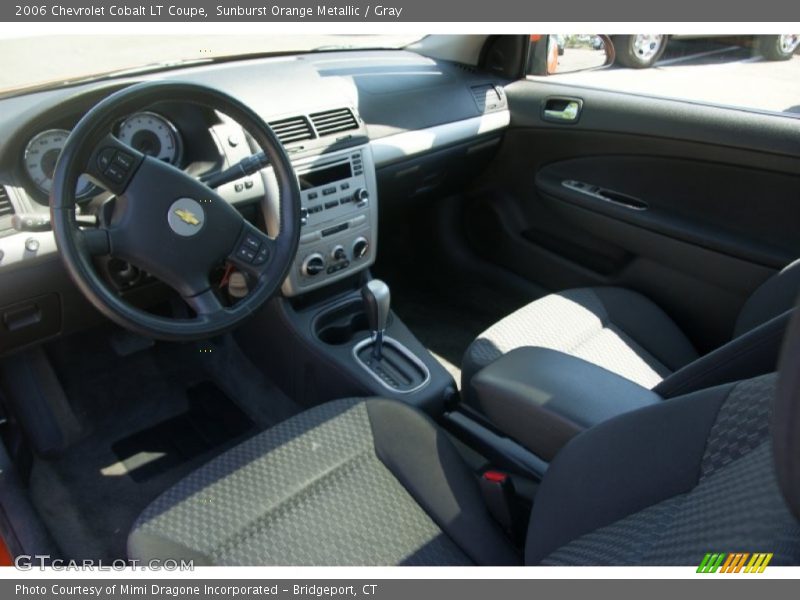 Sunburst Orange Metallic / Gray 2006 Chevrolet Cobalt LT Coupe