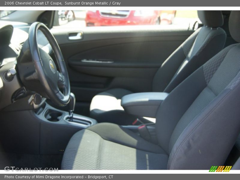 Sunburst Orange Metallic / Gray 2006 Chevrolet Cobalt LT Coupe