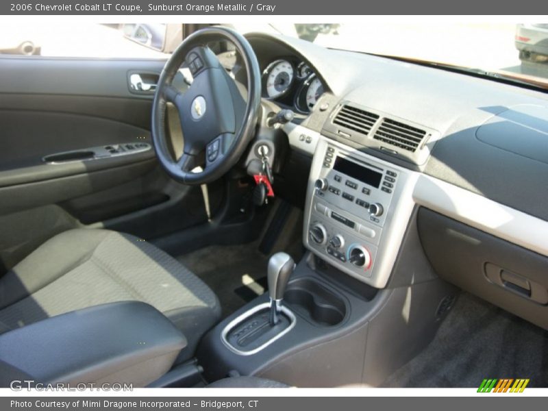 Sunburst Orange Metallic / Gray 2006 Chevrolet Cobalt LT Coupe