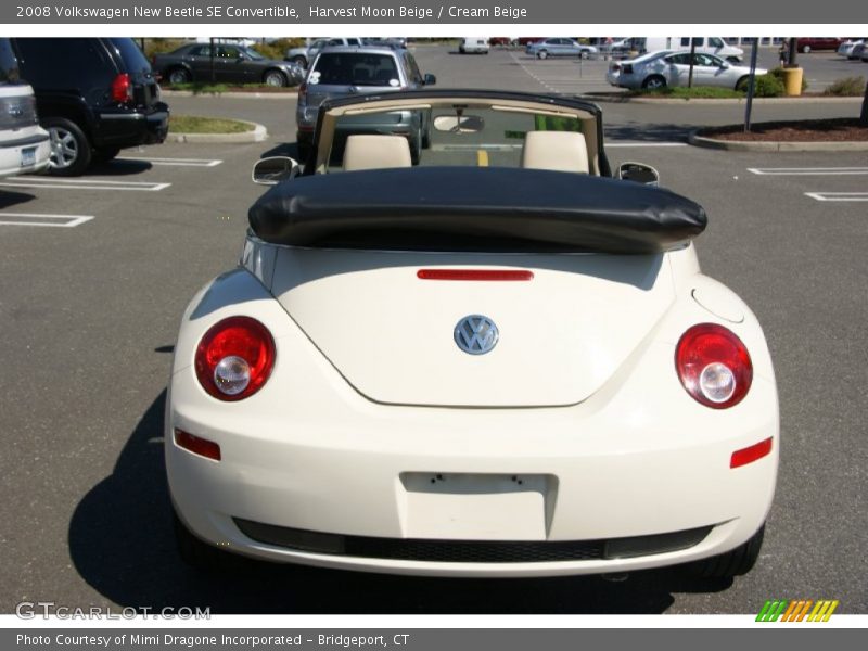 Harvest Moon Beige / Cream Beige 2008 Volkswagen New Beetle SE Convertible