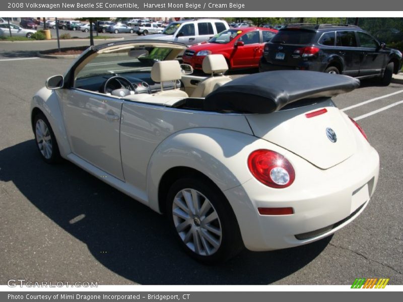 Harvest Moon Beige / Cream Beige 2008 Volkswagen New Beetle SE Convertible