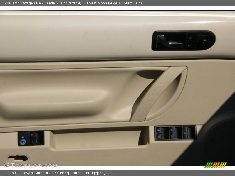 Harvest Moon Beige / Cream Beige 2008 Volkswagen New Beetle SE Convertible