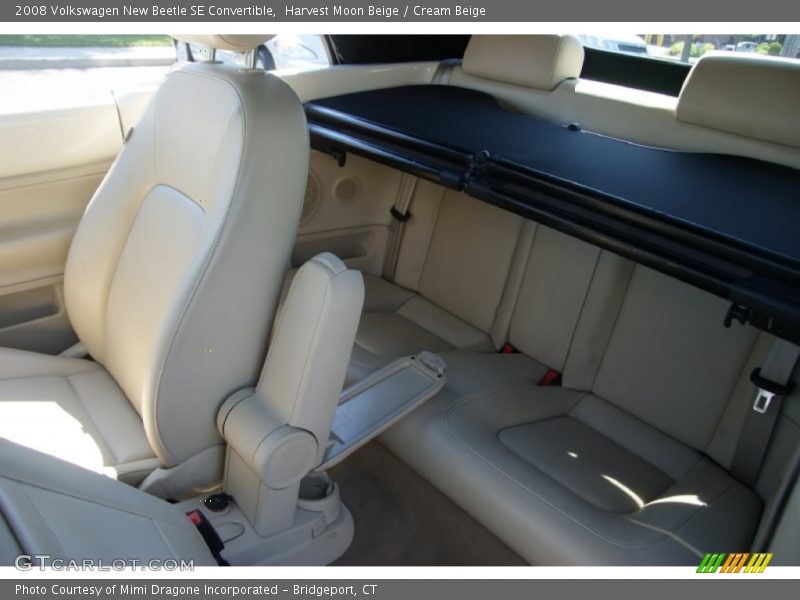 Harvest Moon Beige / Cream Beige 2008 Volkswagen New Beetle SE Convertible