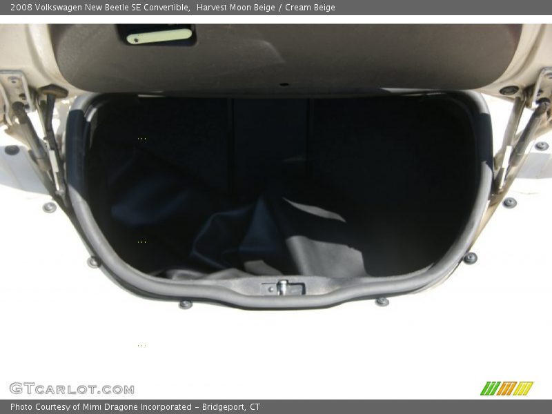 Harvest Moon Beige / Cream Beige 2008 Volkswagen New Beetle SE Convertible