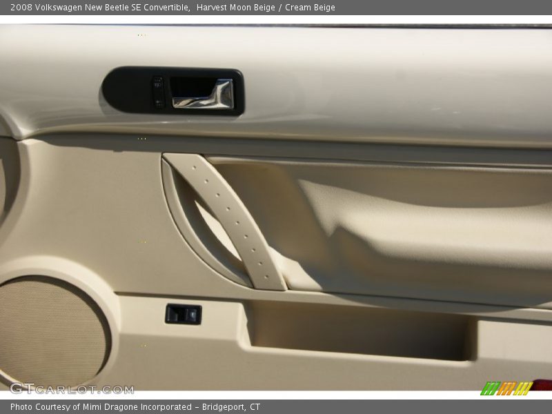 Harvest Moon Beige / Cream Beige 2008 Volkswagen New Beetle SE Convertible