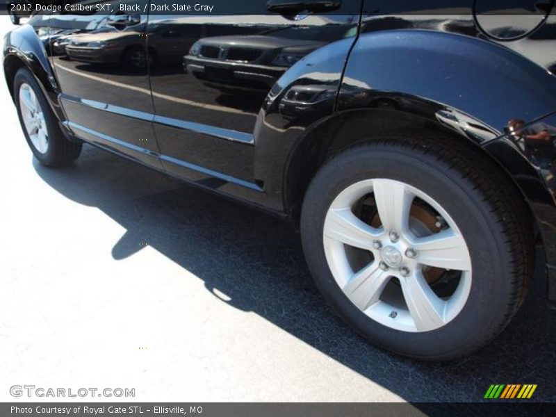 Black / Dark Slate Gray 2012 Dodge Caliber SXT