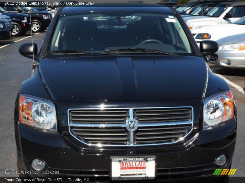 Black / Dark Slate Gray 2012 Dodge Caliber SXT