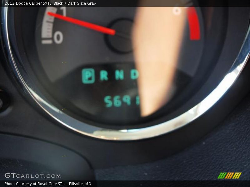 Black / Dark Slate Gray 2012 Dodge Caliber SXT