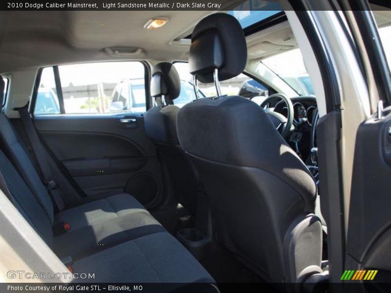 Light Sandstone Metallic / Dark Slate Gray 2010 Dodge Caliber Mainstreet