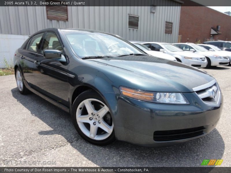 Deep Green Pearl / Quartz 2005 Acura TL 3.2
