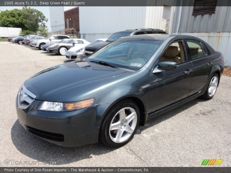 Deep Green Pearl / Quartz 2005 Acura TL 3.2