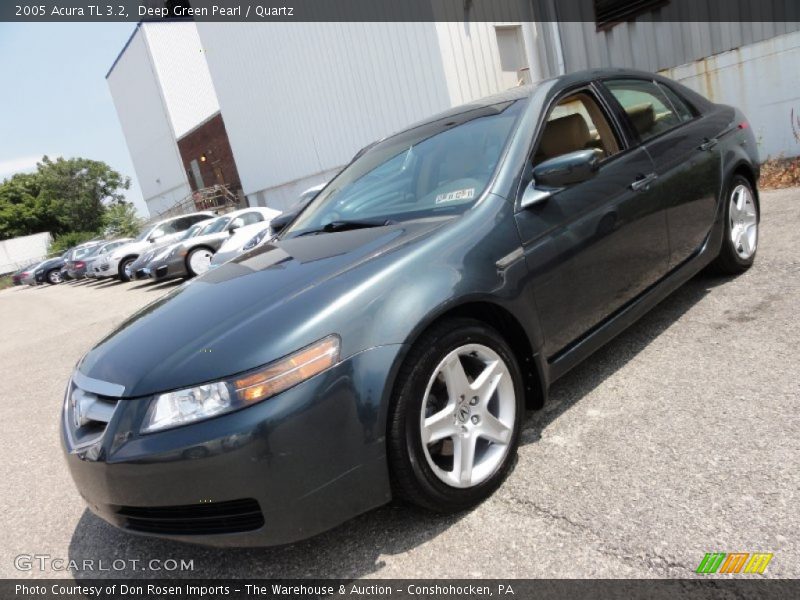 Deep Green Pearl / Quartz 2005 Acura TL 3.2