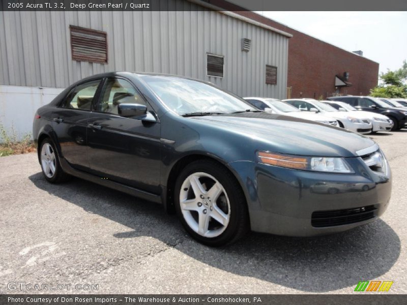 Deep Green Pearl / Quartz 2005 Acura TL 3.2