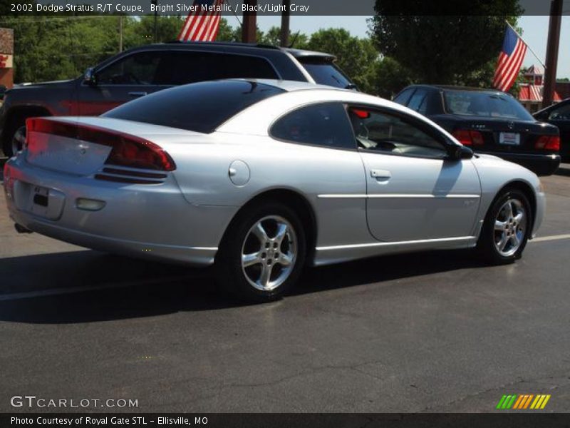 Bright Silver Metallic / Black/Light Gray 2002 Dodge Stratus R/T Coupe