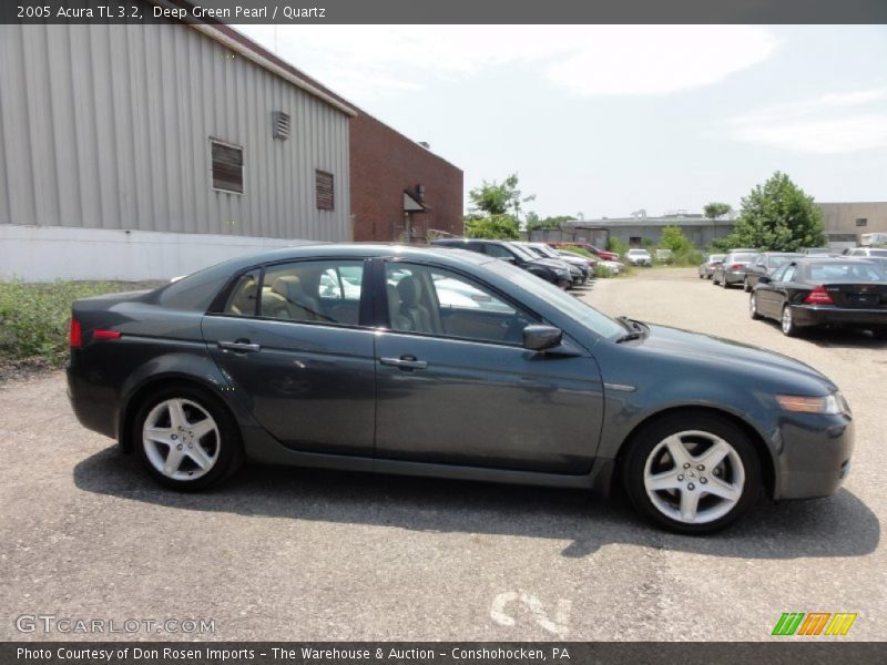 Deep Green Pearl / Quartz 2005 Acura TL 3.2